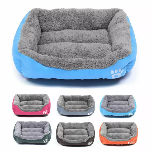Pet Dog Cat Bed Washable Puppy Nest Sleeping Pad House Mat Warm Soft Kennel 2