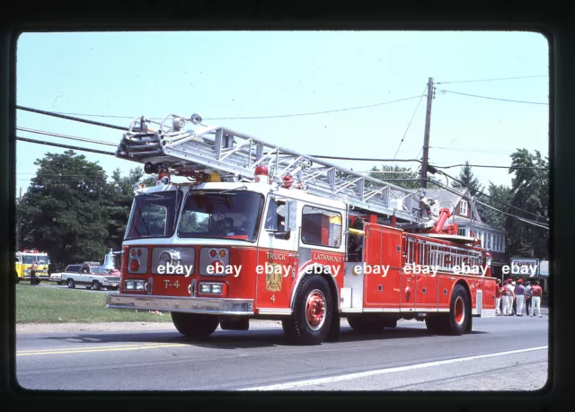 Latham NY Seagrave 100' RM Aerial Fire Apparatus Slide