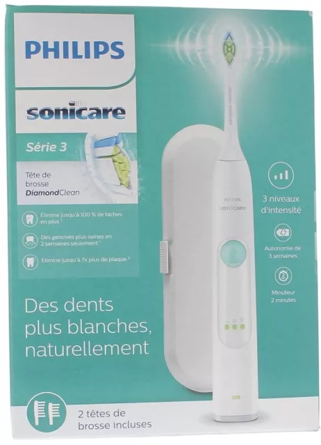 Philips Sonicare brosse à dents électrique rechargeable 3 niveaux d'intensité