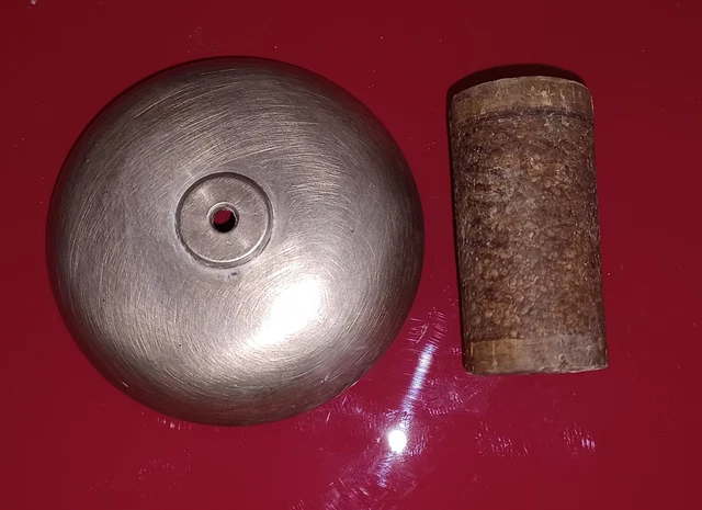 Cloche/Gong En Laiton Pour Mouvement De Pendule De Paris - Ø 32 Mm (KD89)