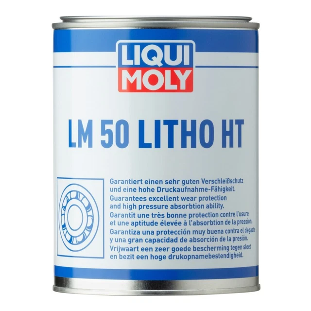 SCHMIERMITTEL LIQUI MOLY 3407 LM 50 Litho HT Seifenfett Dose 1 kg EUR ...