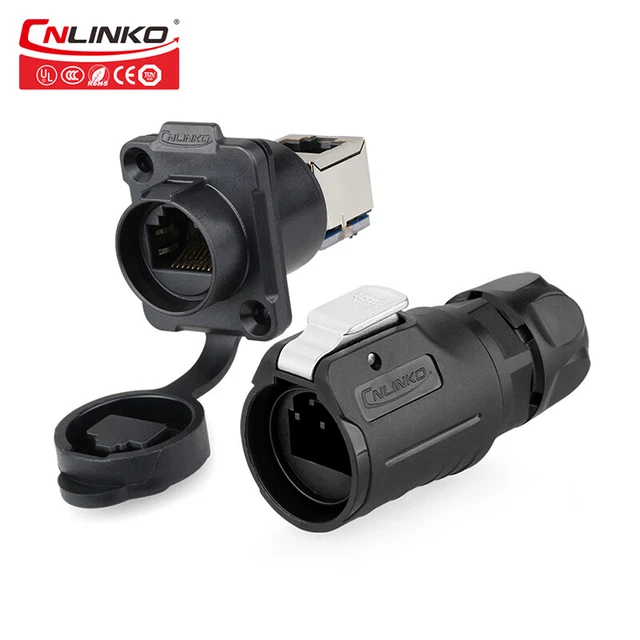 CNLINKO RJ45 INLINE Coupler Ethernet Network Signal Cable Connector ...