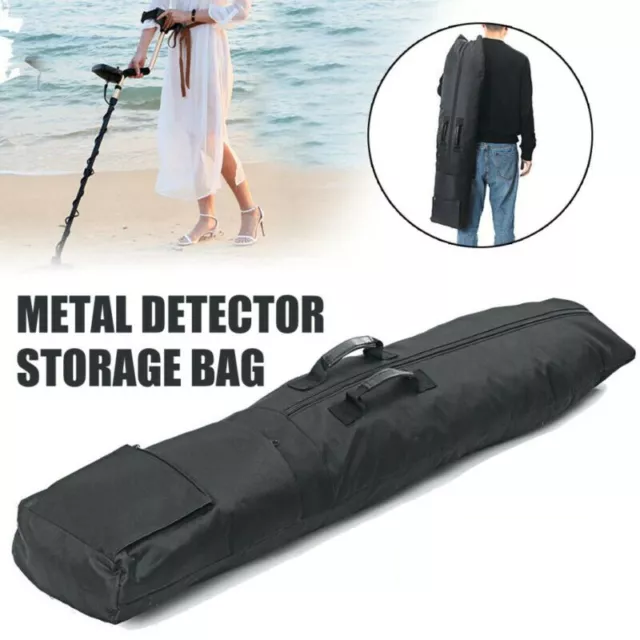 Metal Detector Carry Bag Pad Storage Keep Safe Case Detecting Test Meters MU