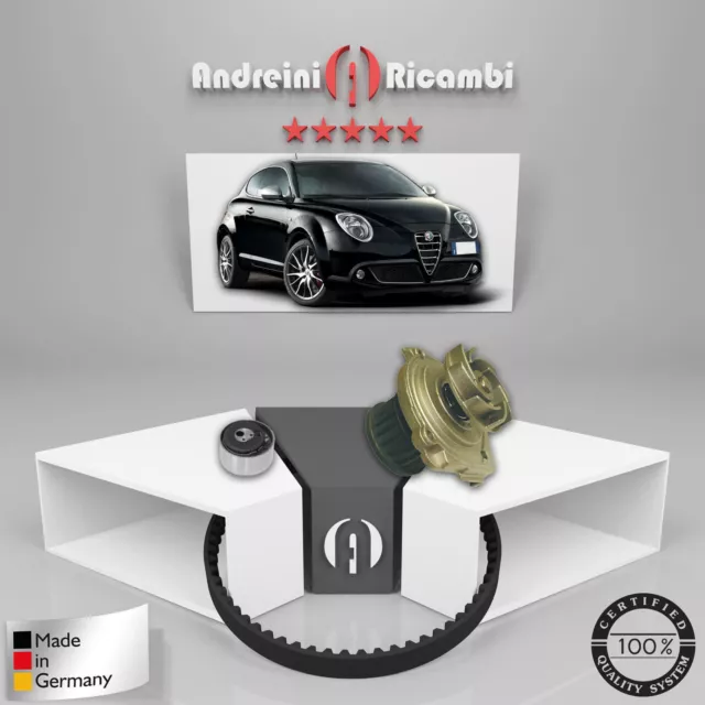 KIT DISTRIBUZIONE + POMPA ACQUA ALFA ROMEO MITO 1.4 T Jet 88KW 120CV 2009 ->