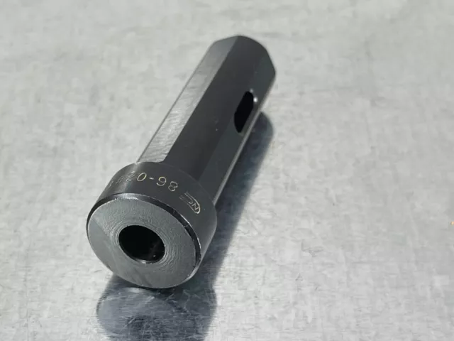 Global CNC 86-02 #1 Morse Taper Drill Socket 1" OD Tool Holder Bushing