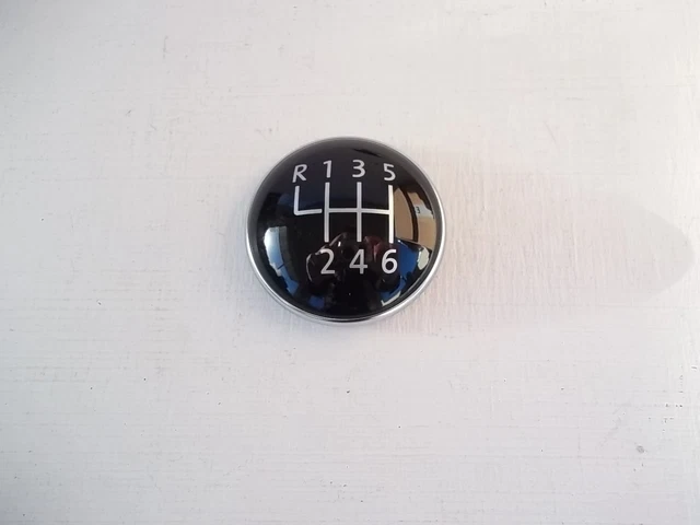 Volkswagen Golf MK5 + MK6 - gear knob badge plaque emblem - 6 speed - GENUINE VW