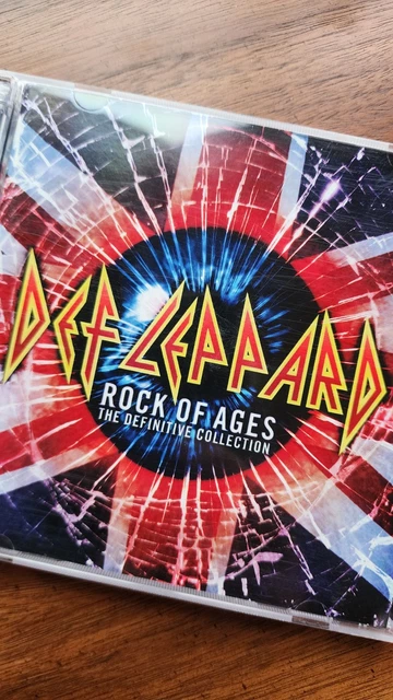 DEF LEPPARD ROCK of Ages (The Definitive Collection) double CD