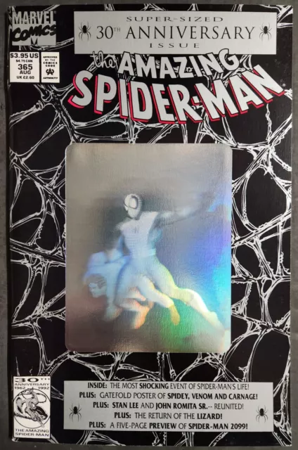 Amazing Spider-Man #365 1st App Spider-Man 2099 VF+ Mark Bagley Randy Emberlin