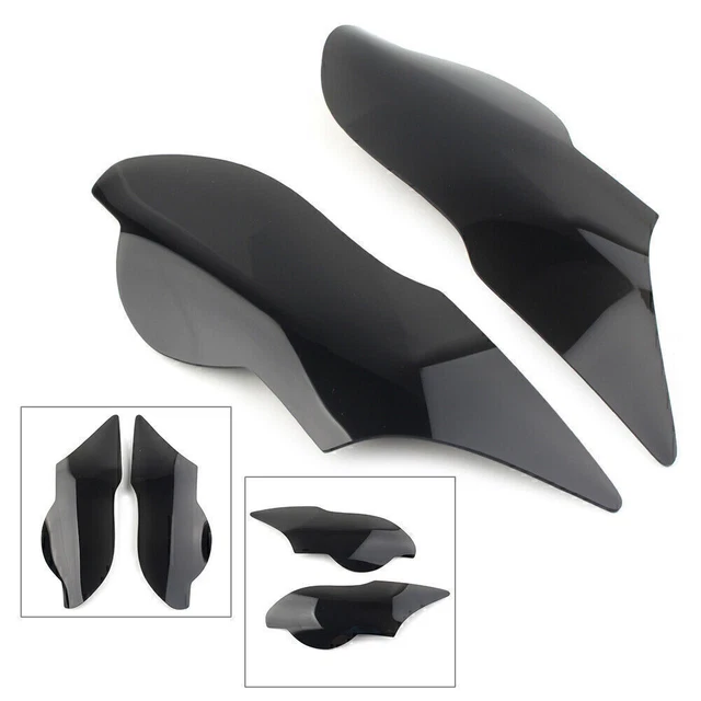 2x Black Headlight Lens Shield Protector for Honda CBR1000RR 2008 2009 2010 2011