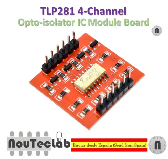 TLP281 4 CH Channel Opto-isolator IC Module Board Optocoupler Isolation