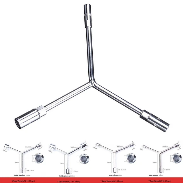 Clé à Douille Mi-D Pour Moteur Bafang M500 M600 M620 - Outil De Réparation Pour Vélo électrique - En Acier - 4