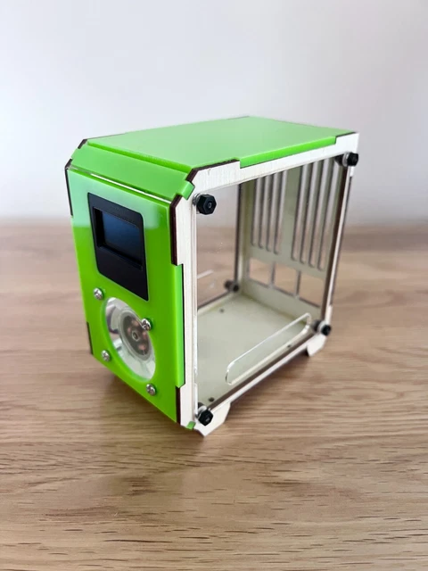 RASPBERRY PI 3B / 4B Mini Tower Case, RGB Fan & OLED, Multiple Colours ...