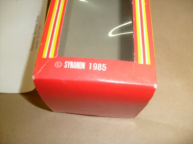 Vintage 1985 Shell Gas Pump Radio Collectible -  Synanon - DISPLAY BOX ONLY !! 2