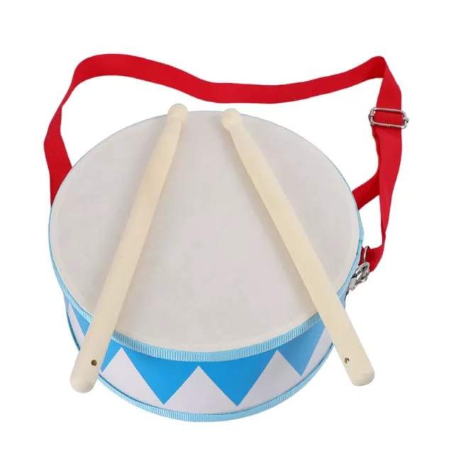 Kids Drum Wood Toy Drum Set with Carry Strap Stick for Kids Toddlers Gift8911