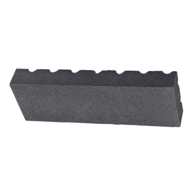 1 pieza Carborundum piedra de afilar piedra de afilar ranura accesorios de afilado de cocina para el hogar