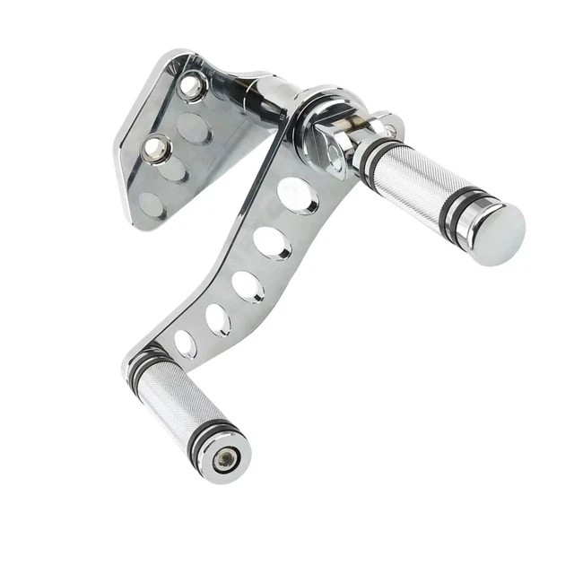CHROME FORWARD CONTROLS Foot Pegs Kit For Harley DYNA Street Bob 06-17 ...