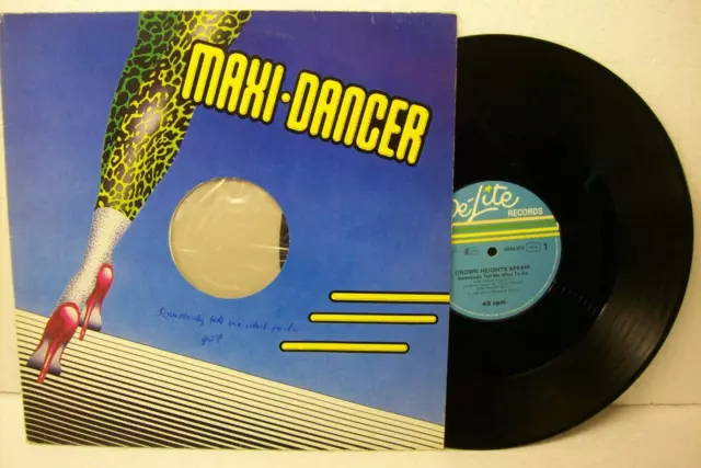 12" Crown Heights Affair---Somebody Tell Me What To Do (Maxi-Dancer) (Nm)