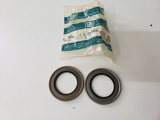 OEM  NOS GM 3794002 Rear Hub Bearing Seals - Set Of 2 Corvette