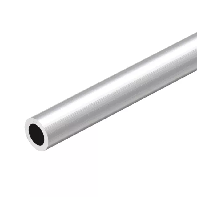 6063 Aluminum Round Tube 300mm Length 13mm OD 9mm Inner Dia Seamless Tubing