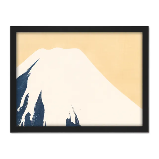 Kamisaka Sekka Mount Fuji Japanese Painting Framed Wall Art Print 18X24 In