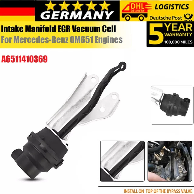 Unterdruckdose AGR Ventil Mercedes - Ersatz Für E-Klasse, C-Klasse, Sprinter