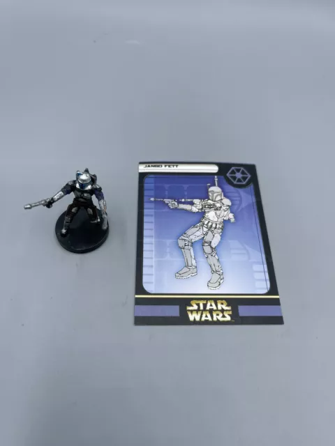 Star Wars Miniatures CLONE STRIKE Jango Fett 45/60 with card Mini