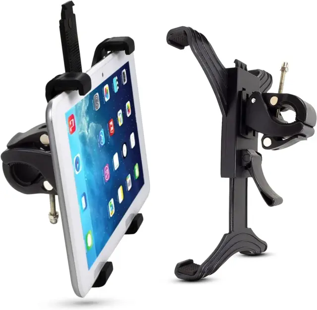 Tablet Mount for Bike and Exercise Bicycle Handlebars, Holder for Ipad NEW