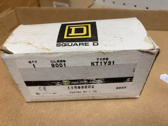 SQUARE D, 9001 KT1Y31  Yellow PILOT LIGHT 120VAC 30MM Ser. K