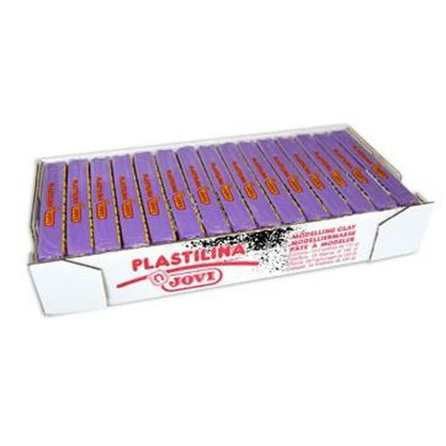Plastilina Jovi School Lilla [15 Pezzi]