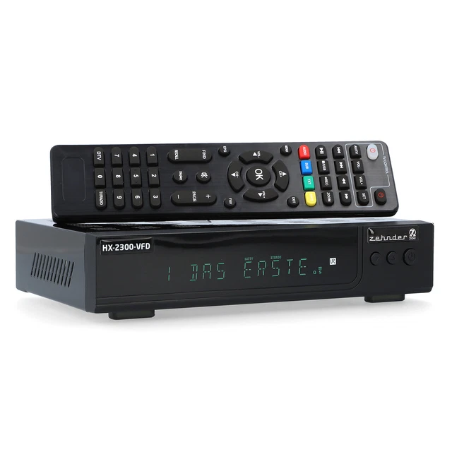 GEBRAUCHT ZEHNDER HX2300VFD Sat Receiver Digital Satellitenreceiver