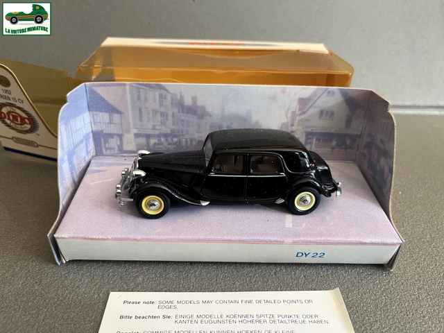 Citroën Traction 22CV Faux Cabriolet 1934 - Norev 1/43 édition Ligne Noire - Occasion