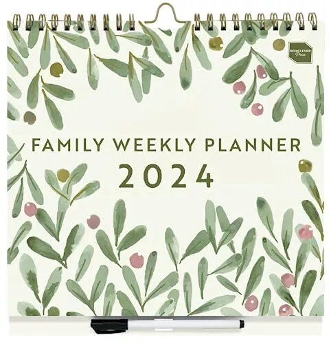 By The Sea Family Organiser 2024 Calendar