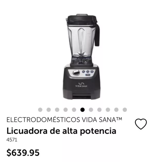 NEW PRINCESS HOUSE Vida Sana High Power Blender comes with box Licuadora  $350.00 - PicClick