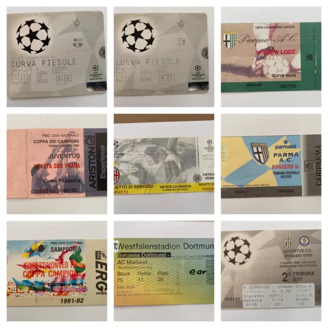 Football Ticket Football Stadium Ticket - Uefa Champions League Cup Intertoto