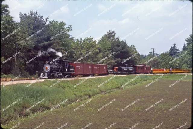 ORIG RUTSCHEN Eaville Eisenbahn Nummer 7 2-4-4T mit Foto Fracht Original KB