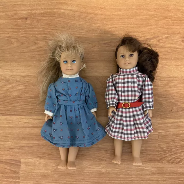 Mini Samantha & Kristen 6" American Girl Doll As Is