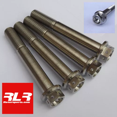 SUZUKI GSXR 600 K4-K5-K6  Titanium bolts caliper mount bolts set of 4  M10x60