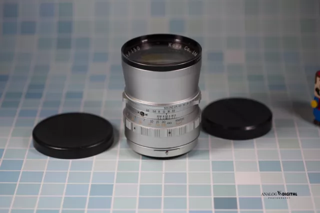 Kowa 150mm F3.5 Silver Lens For Kowa Six Medium Format Camera