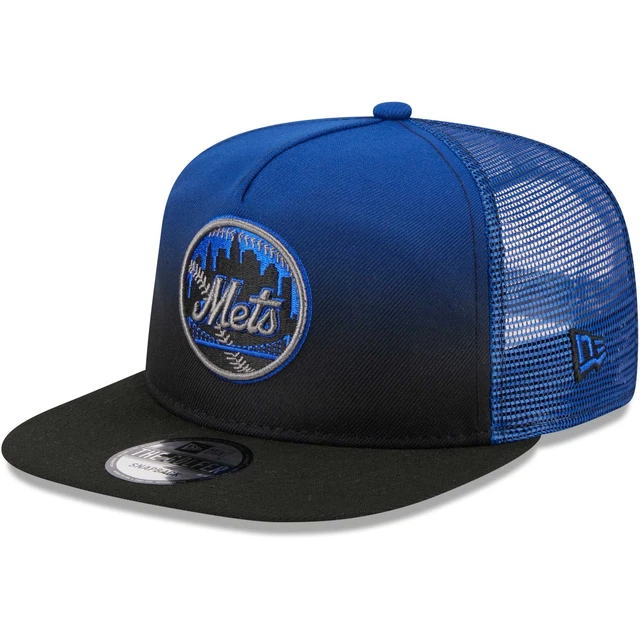 Men's New Era Royal New York Mets Fade Golfer Snapback Hat