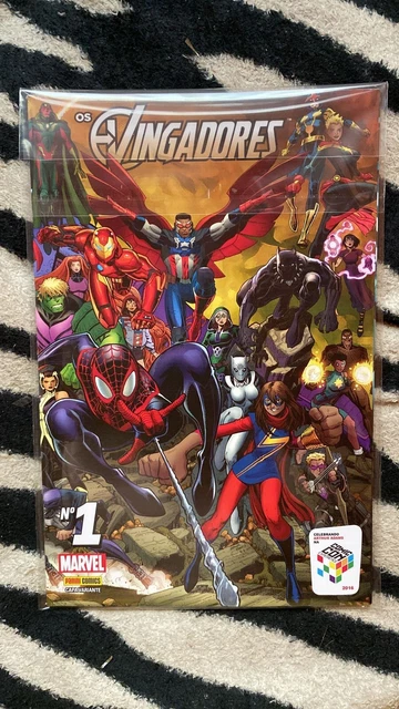 Avengers 0 Arthur Adams Variant Foreign Key Brazil Edition Portuguese