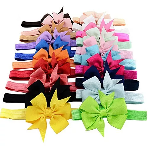 Baby - Toddler Girls Bow Knot  Headbands various Colours Available