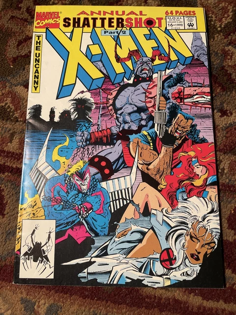 Uncanny X-Men Annual #16 - 1 appearance of Death Sponsors (1992 Marvel) NM