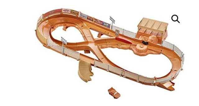 Disney Pixar Cars 3 Thunder Hollow Criss Cross Race Track Set Read Description 3