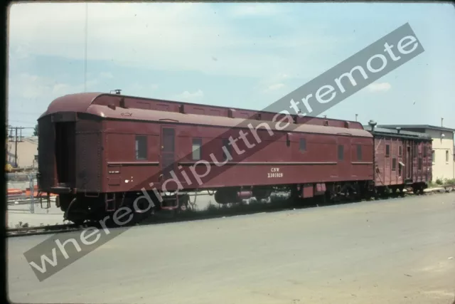 Original Slide Chicago & Northwestern CNW X301029 Proviso ILL 6-69
