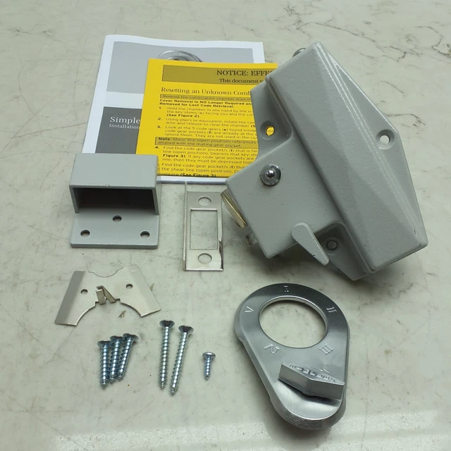 Kaba Simplex Auxiliary Lock Thumb Turn Deadlocking Spring Latch Holdback 919-26D
