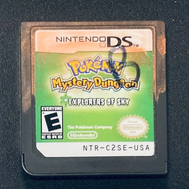 POKEMON MYSTERY DUNGEON: Explorers of Sky Nintendo DS Cartridge Only