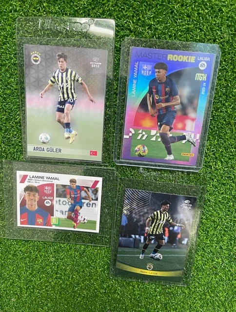 Lot Rare De Cartes Rookie : Wirtz, Arda Guler, Bellingham, Endrick, Lamine Yamal, Musiala