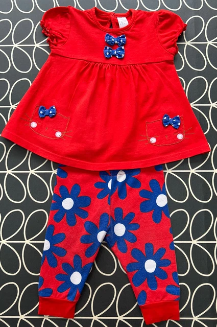 Baby Girl Next M&S Clothes Bundle 3-6 months Top Cardigan Leggings 4 Items 2