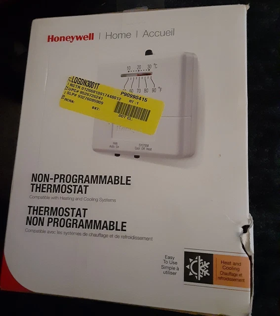 HONEYWELL HOME CT31A1003 Heat Cool NonProgrammable Thermostat 15.70