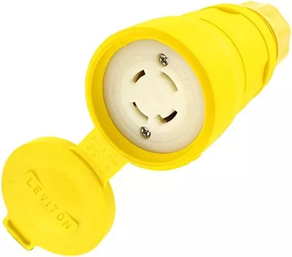 Leviton 29W74 30 Amp, 125/250 Volt, L14-30, Industrial Grade, Wetguard